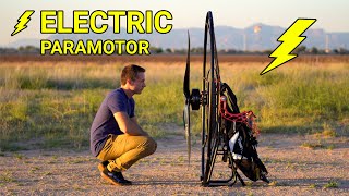 I FINALLY Bought An ELECTRIC Paramotor [upl. by Herzel]