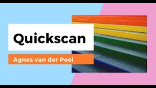 Quickscan Zorgtechnologie  Agnes van der Poel [upl. by Hinckley]