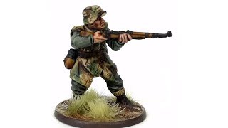 How I Paint Things  Contrast WWII German Grenadiers [upl. by Ahsikit330]