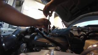 2005 Ford Mustang GT Fuel Pressure Sensor Replacement [upl. by Islean]