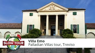 Palladian Villas to visit Villa Emo  Italia Slow Tour [upl. by Ylrebmic]