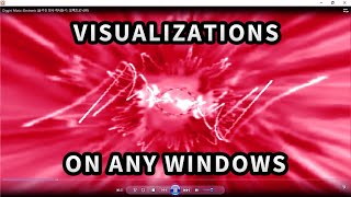 HOW TO GET WINDOWS MEDIA PLAYER VISUALIZATIONS ON ANY WINDOWS VERSIONS  YFL Channel [upl. by Darren516]