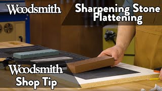 Woodworking Tip How to Flatten and Maintain Waterstones [upl. by Assiran]