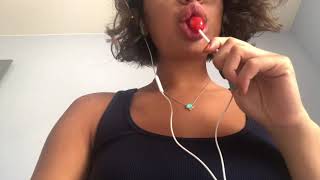 ASMR LOLLIPOP no talking TINGLES HELP SLEEP [upl. by Ikkir]