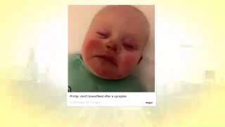 Baby Gets Surprising Tan Following Moms Breastfeeding [upl. by Inwat]