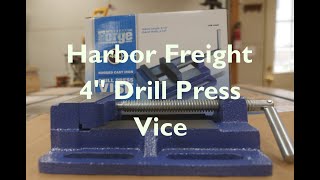 Harbor Freight 4quot Drill Press Vice Review [upl. by Lina]