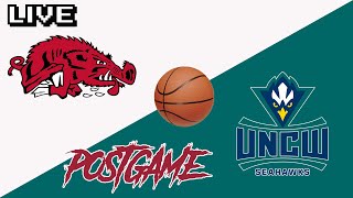 Keyon Menifield Jr Cooks UNCW In The Razorbacks Win [upl. by Oirelav]