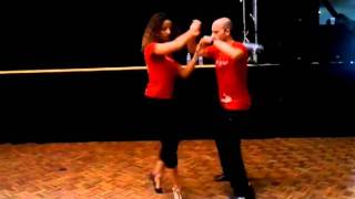 Ataca amp La Alemana  Bachata Workshop  Sydney International Bachata Festival 2011 [upl. by Aseen]