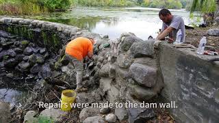 Restoring Whitnall Parks Waterfall [upl. by Noicpecnoc530]