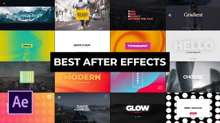 Best After Effects Templates Contest  250 FREE Motion Graphics [upl. by Eenafit]