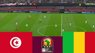 Tunisia 1 vs 1 Mali CAF  Video game simulation PES 2021 [upl. by Quarta]