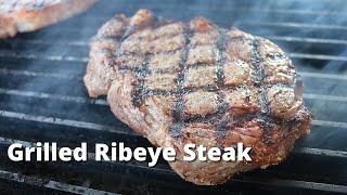 THE BEST Grilled Ribeye Steaks on Weber Kettle [upl. by Antonia]