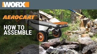 How to Assemble the WORX Aerocart [upl. by Llednar]