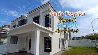 Setia Tropika Corner Cluster with big Land [upl. by Anyat618]