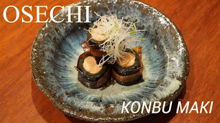 ENG SUBHow to make quotKobu Maki Kombu Rollquot  Osechi dishes introduced by 4 Itamae Chefs in Osaka [upl. by Adolfo]