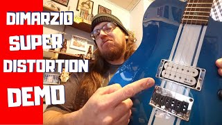 DiMarzio Super Distortion Demo [upl. by Alston]