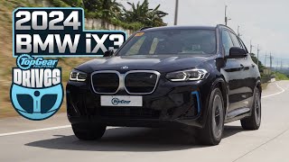 2023 BMW iX3 review Fullyelectric X3 tested  Top Gear Philippines [upl. by Ennalorac]