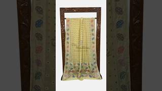 Pure Khaddi Georgette Handloom Banarasi Saree [upl. by Farwell]