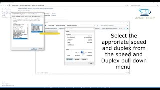 How to Change Network Speed amp Duplex to 1Gbps Full Duplex [upl. by Brana195]