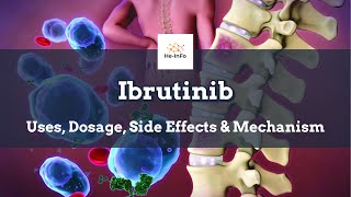 ibrutinib  Uses Dosage Side Effects amp Mechanism  Imbruvica [upl. by Enailil603]