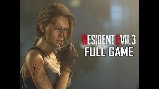 RESIDENT EVIL 3 REMAKE Walkthrough  FULL GAME No Commentary [upl. by Maite18]