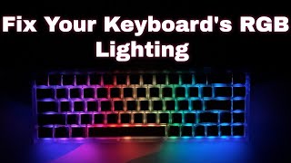 QMK Tutorial Install and use VIA firmware with your mechanical keyboard  Configure your RGB [upl. by Ul]