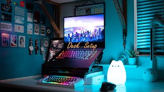 My UNIVERSITY Desk Setup 2020 [upl. by Eenafit]