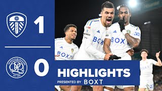 Highlights  Leeds United 10 QPR  Summerville strikes and late red card [upl. by Mariandi45]