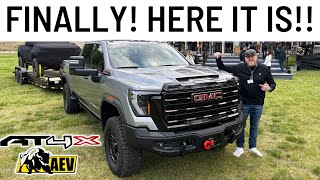 FIRST EVER 2024 GMC SIERRA HD AT4X and AT4X AEV Edition [upl. by Adiene]