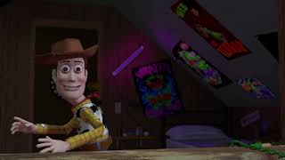 Toy Story reversedBuzz falling down in Sids house [upl. by Rourke]