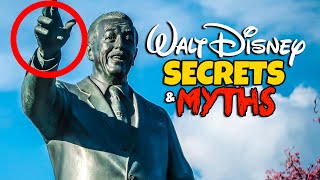 Top 7 Disneyland Myths amp Hidden Secrets  Walt Disney Disneyland Secrets [upl. by Arahsal]