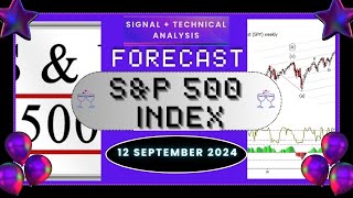 Sampp 500 index or SPX forecast amp signal for 12 September 2024 [upl. by Benco]