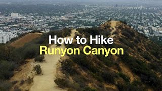 Runyon Canyon Hike Directions  HikingGuycom [upl. by Dreda674]