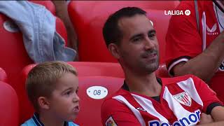 Calentamiento Athletic Club vs Cádiz CF [upl. by Wardlaw]