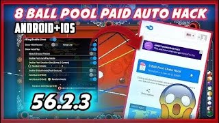 8 Ball Pool MOD MENU 2025 🔥 Aim CHETO HACK  Cash  Coins  AntiBan iOSAndroid [upl. by Auqenaj]