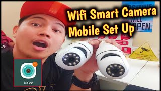 iCSee App WiFi Smart Camera Setup [upl. by Dleifyar]