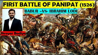 First Battle of Panipat  Medieval History of India [upl. by Eivad]