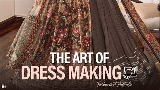 The Art Of Dress Making  Step by Step process of Dress Making clothinghacks stitching viral [upl. by Glick73]