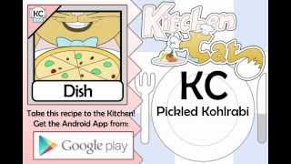 Pickled Kohlrabi  Kitchen Cat [upl. by Kassey]