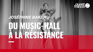 La vie de Joséphine Baker de ses débuts au musichall à son entrée au Panthéon [upl. by Ennovehs]