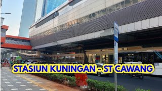 STASIUN LRT KUNINGAN [upl. by Bashee]