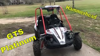 Hammerhead GTS Platinum OFFRoad 150 Edition Go Kart REVIEW [upl. by Damiani]