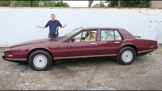 The 370000 Aston Martin Lagonda Is the Weirdest Luxury Car Ever [upl. by Anaeed]