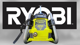 Ryobi 2000 PSI Pressure Washer ReviewUnboxDemo [upl. by Eppilihp898]