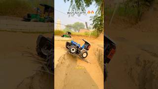 New Holland 4x4 🔥 power 💪💪challenge automobile tech [upl. by Ajroj]