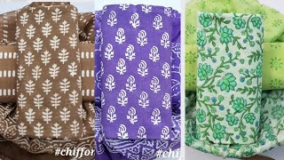 Unstitched Cotton Churidar Collection blushfashion5286 [upl. by Boris]