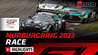 Race Highlights  Nurburgring 2023  Fanatec GT World Challenge Europe Powered by AWS [upl. by Saied]