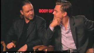 Leonardo DiCaprio and Russell Crowe interview [upl. by Yuhas40]