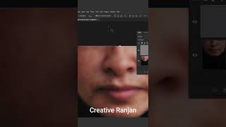 Soften skin in Photoshop photography photoshop smooth shorts [upl. by Anirazc]