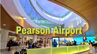 4K Pearson Airport Toronto Departures Terminal 3  Full Walkthrough [upl. by Orvil779]